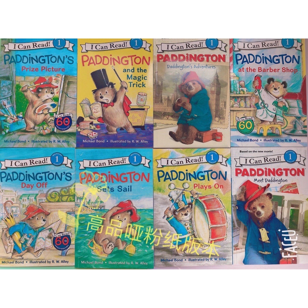 พร้อมส่งค่ะ-หนังสือชุด-i-can-read-paddington-ชุด-8-เล่ม