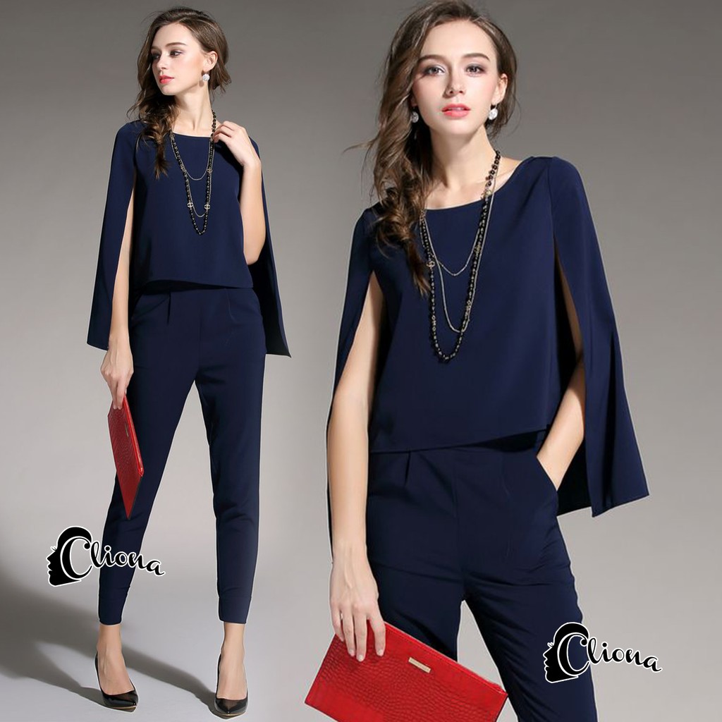 summer-time-navy-top-pant-set