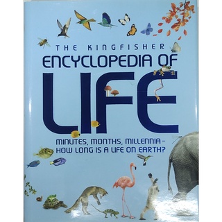 หนังสือ ชีวิตสัตว์ ภาษาอังกฤษ THE KINGFISHER ENCYCLOPEDIA OF LIFE 160Page
