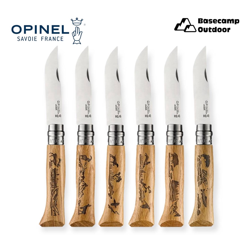 มีด-opinel-no-8-mixed-animalia-knives