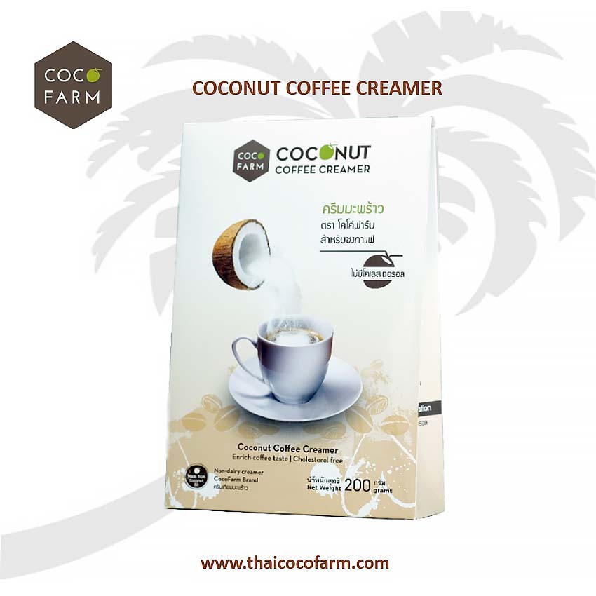 ครีมมะพร้าวสำหรับชงกาแฟ-cocofarm-ทำจากน้ำมันมะพร้าวคุณภาพดี-ครีมชงกาแฟ-ชา-โกโก้-ช็อคโกแลต-หอมมัน-ครีมเทียมมะพร้าว-200g