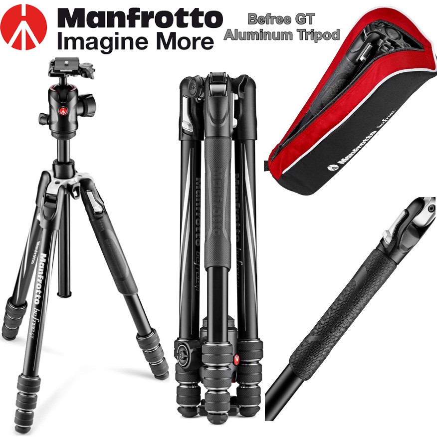 ขาตั้งกล้อง-befree-gt-aluminum-tripod-manfrotto-ประกันศูนย์-10-ปี