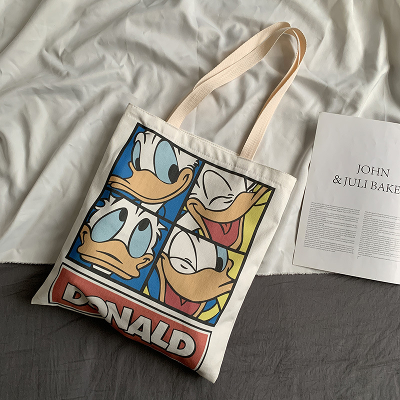 kt-กระเป๋าผ้าใบลายการ์ตูน-donald-duck