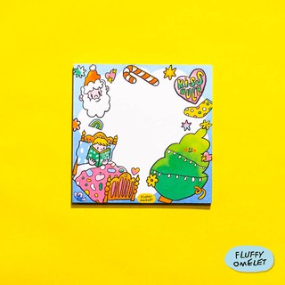 FLUFFY OMELET - KISS MUCH MEMO PAD