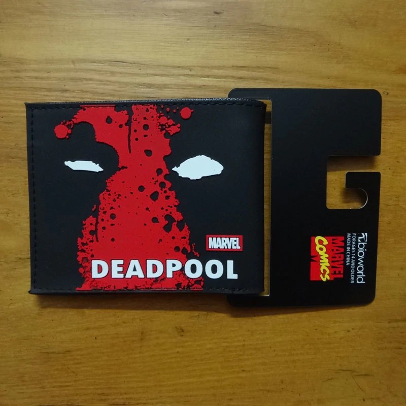 กระเป๋าสตางค์พีวีซีลายการ์ตูน-marvel-comics-deadpool