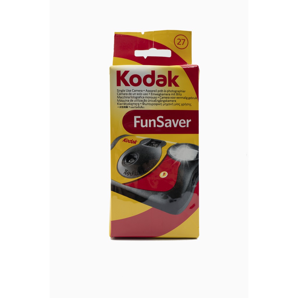 รูปภาพสินค้าแรกของกล้องฟิล์ม 35mm ใช้ครั้งเดียว Kodak FUNSAVER 27 EXP