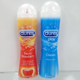 ดูเร็กซ์ เพลย์ คลาสสิค/สตอเบอรรี่  Durex Play Classic ขนาด 50 ml./strawberry 50 ml.