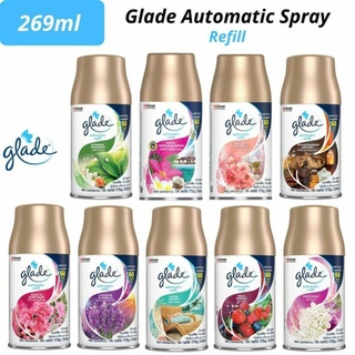 ภาพหน้าปกสินค้าGlade ออโตมาติกสเปรย์ รีฟิล ขนาด 269 มล.มี 9 กลิ่น ที่เกี่ยวข้อง