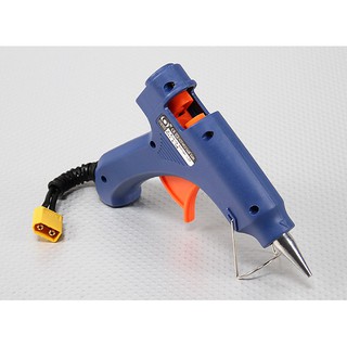 ปืนยิงกาว ปืนกาว แบบต่อแบตลิโพ แบตเตอรี่ลิโพ 12v หัวปลั๊ก xt60 Battery Powered Hot Glue Gun