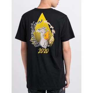 VOLCOM เสื้อยืดผู้ชาย แขนสั้น T-Shirt (AF501900) BLACK