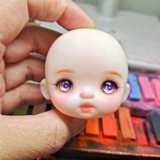 1/8 Pipi หัวตุ๊กตาแบบเปลี่ยนสีได้ 3D True Eye