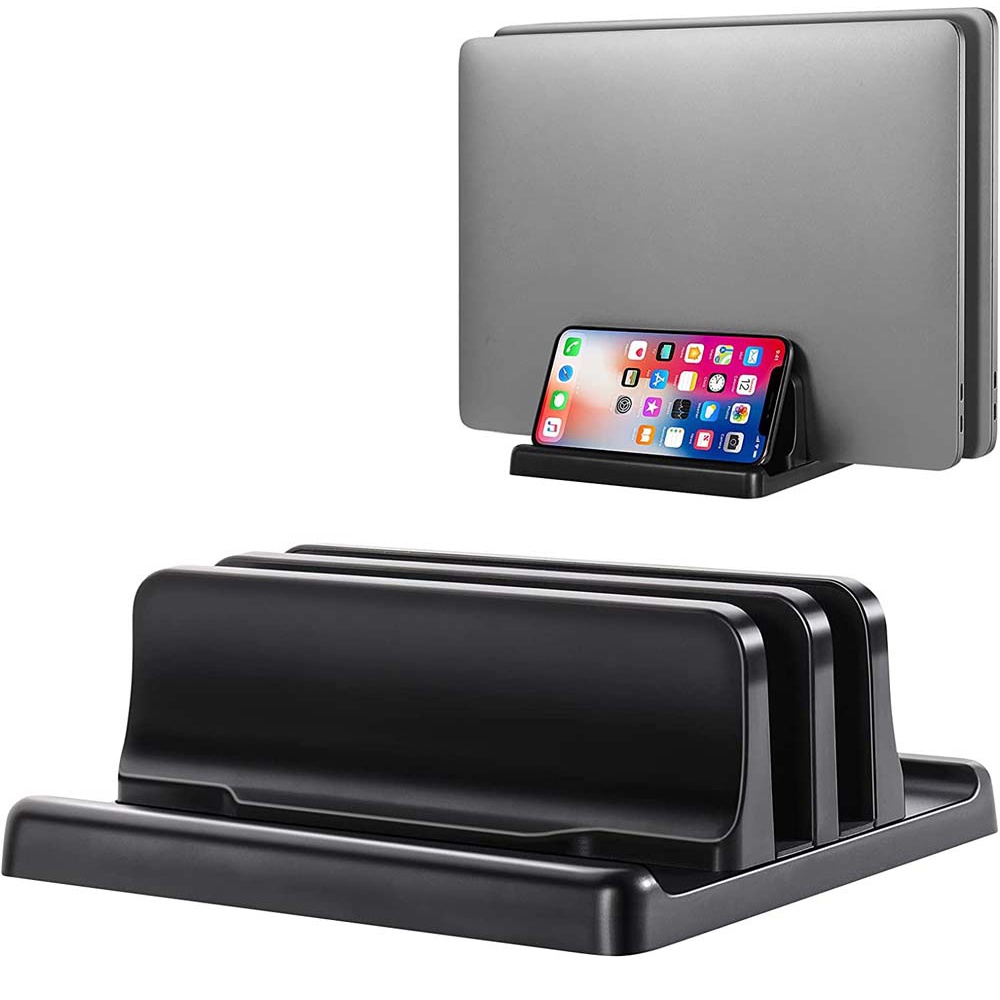 vertical-laptop-stand-holder-adjustable-plastic-desktop-notebook-dock-space-saving-for-macbook-surface-samsung-hp-dell-b