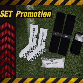 ภาพหน้าปกสินค้าถุงเท้าตัดข้อ NIKE STRIKE SLEEVE + FS Football socks < พร้อมส่ง > ที่เกี่ยวข้อง