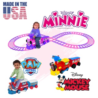 นำเข้า🇺🇸 รถไฟเด็ก พร้อมราง Kiddieland Toys Limited รุ่น Mickey, PawPatrol, Minnie