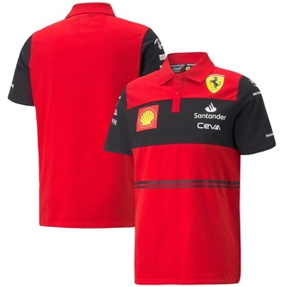 ภาพหน้าปกสินค้าF1 เสื้อยืดโปโล แขนสั้น พิมพ์ลายทีม Scuderia Ferrari Charles Leclerc 2022 2023 ซึ่งคุณอาจชอบราคาและรีวิวของสินค้านี้