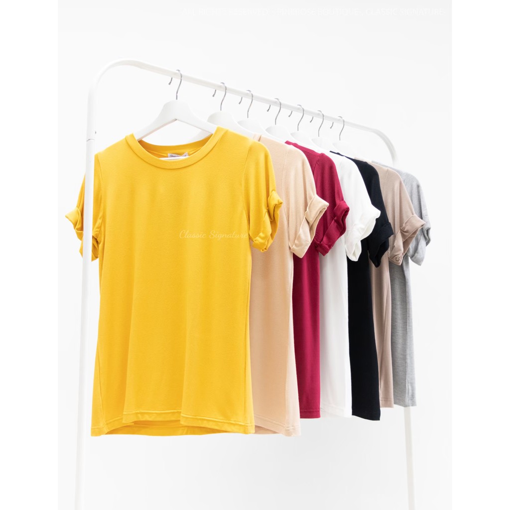 classicsignature-basic-tee-เสื่อยืด-คอกลม