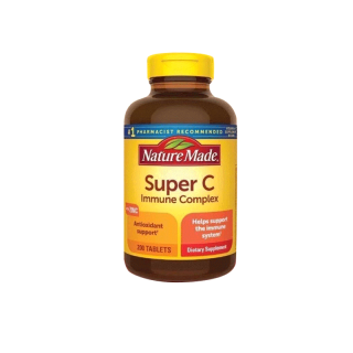 (Exp:02/25)Nature Made Super C มาพร้อม Vitamin D3&Zicn วิตามินนำเข้ามาจากอเมริกาแท้100% พร้อมส่งที่ไทย