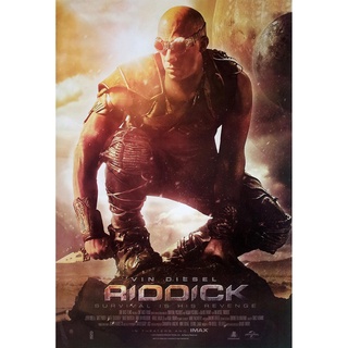 โปสเตอร์ หนัง Movie Riddick ริดดิก โปสเตอร์ติดผนัง โปสเตอร์สวยๆ ภาพติดผนัง poster ส่งEMSด่วนให้เลยครับ