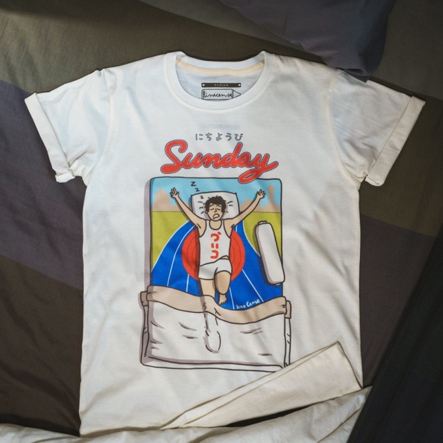 sunday-t-shirt-เสื้อยืดลายซันเดย์เสื้อยืด