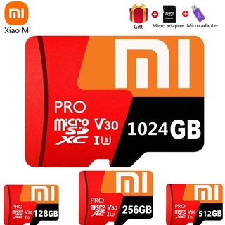 ภาพหน้าปกสินค้า[In stock] Xiao Mi Sd Card Micro Card 32GB 64GB 128GB 256GB การ์ดหน่วยความจําพร้อมอะแดปเตอร์เหมาะสําหรับกล้องโทรศัพท์มือถือ ที่เกี่ยวข้อง
