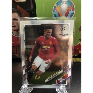 2020-21 Topps Chrome UEFA Champions League Soccer Cards Manchester United
