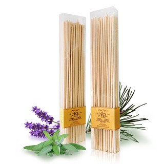 Aroma&More  ไม้หวายกระจายน้ำหอมเกรดเอ 50แท่ง กระจายกลิ่นน้ำหอมปรับอากาศอโรมา/Reed Diffuser Premium Grade  2.5-3mmx50pcs