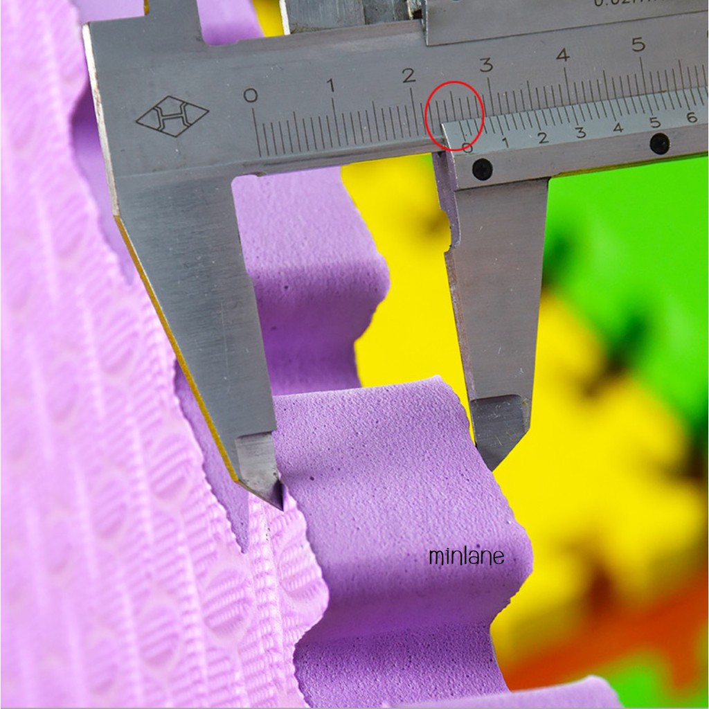 ภาพสินค้าAlly Baby แผ่นรองคลาน จิ๊กซอว์ ขนาด 60*60 หนา 1.2 cm. (6 แผ่น) จากร้าน minlane.m บน Shopee ภาพที่ 8