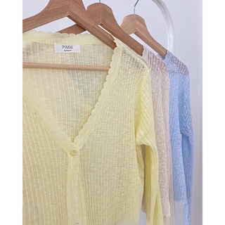 New‼️ Summer Cardigan เสื้อคลุมซีทรู