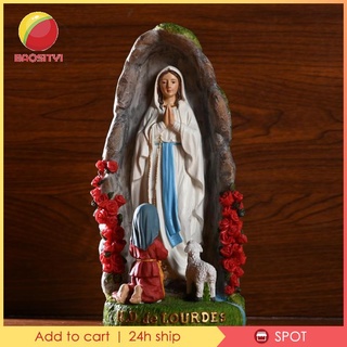 [✨Activity price✨BAOSITY1] 1PC Beautiful Virgin Mary Statue Sculpture Gift Xmas Desktop Display Decors