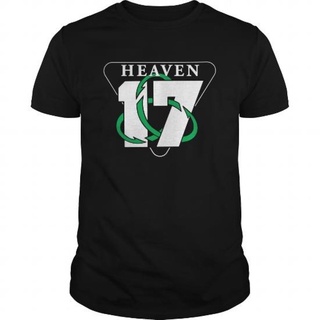เสื้อยืดวินเทจสายนาฬิกาข้อมือ Gildan Heaven 17 Band Music Band 1 สําหรับผู้ชาย และผู้หญิงS-5XL