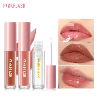 ราคาPINKFLASH OhMyGloss ลิปกลอส มีกลิตเตอร์ ให้ความชุ่มชื้น แบบกันน้ำ