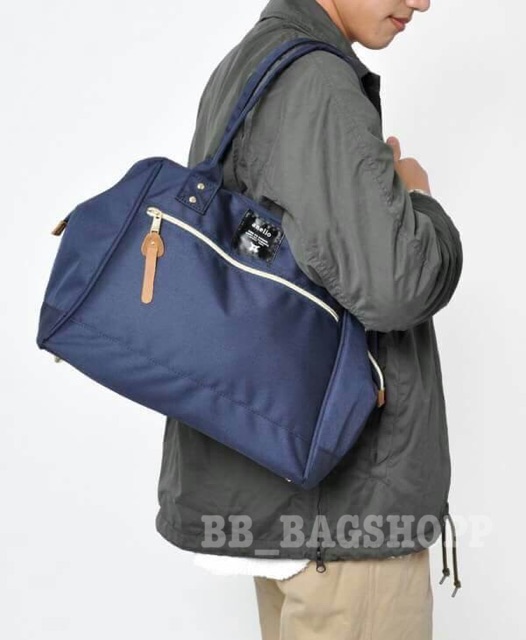 anello-2-way-polpester-canvas-boston-หูยาว-navy-outlet