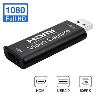 ภาพขนาดย่อของภาพหน้าปกสินค้าHDMI Capture USB 2.0 1080P HDMI to USB 2.0 Video Capture Card จากร้าน zeerwireless บน Shopee