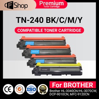 CFSUPPYหมึกเทียบ TN240/TN-240/TN240BK/TN240C/TN240M/TN240Y/TN 240 For Brother HL-3040CN/3045CN/3070CW/3075CW MFC-9120CN