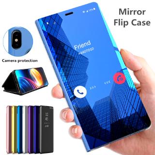 Xiaomi Redmi Note 9S Redmi Note9 Pro Case Redmi Note 8T Redmi note8 pro Smart Mirror Flip Protector Redmi 8/8a Casing redmi note8pro redmi note9pro Stand Auto Sleep Clear View Casing note8 note9