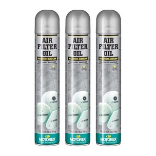 สเปรย์เคลือบกรองอากาศ Motorex Air Filter Oil Spray (750ml.)