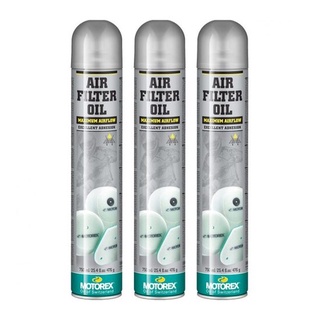 สเปรย์เคลือบกรองอากาศ Motorex Air Filter Oil Spray (750ml.)