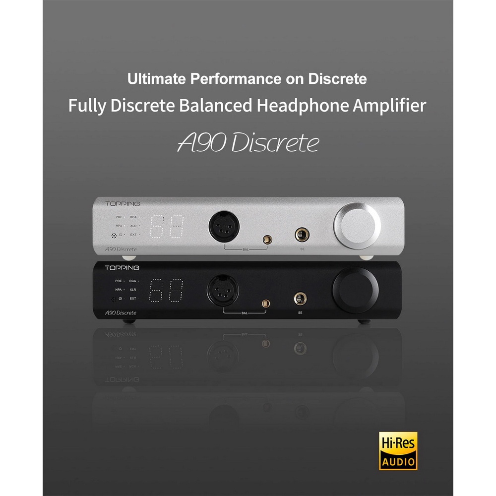 topping-a90d-fully-discrete-balanced-headphone-amplifer-ประกันศูนย์ไทย