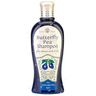 🔥โปรค่าส่ง25บาท🔥Wanthai Butterfly Pea Shampoo 300ml. แชมพูดอกอัญชัน สำหรับผมธรรมดา–ผมมัน ว่านไทย 8850785003350