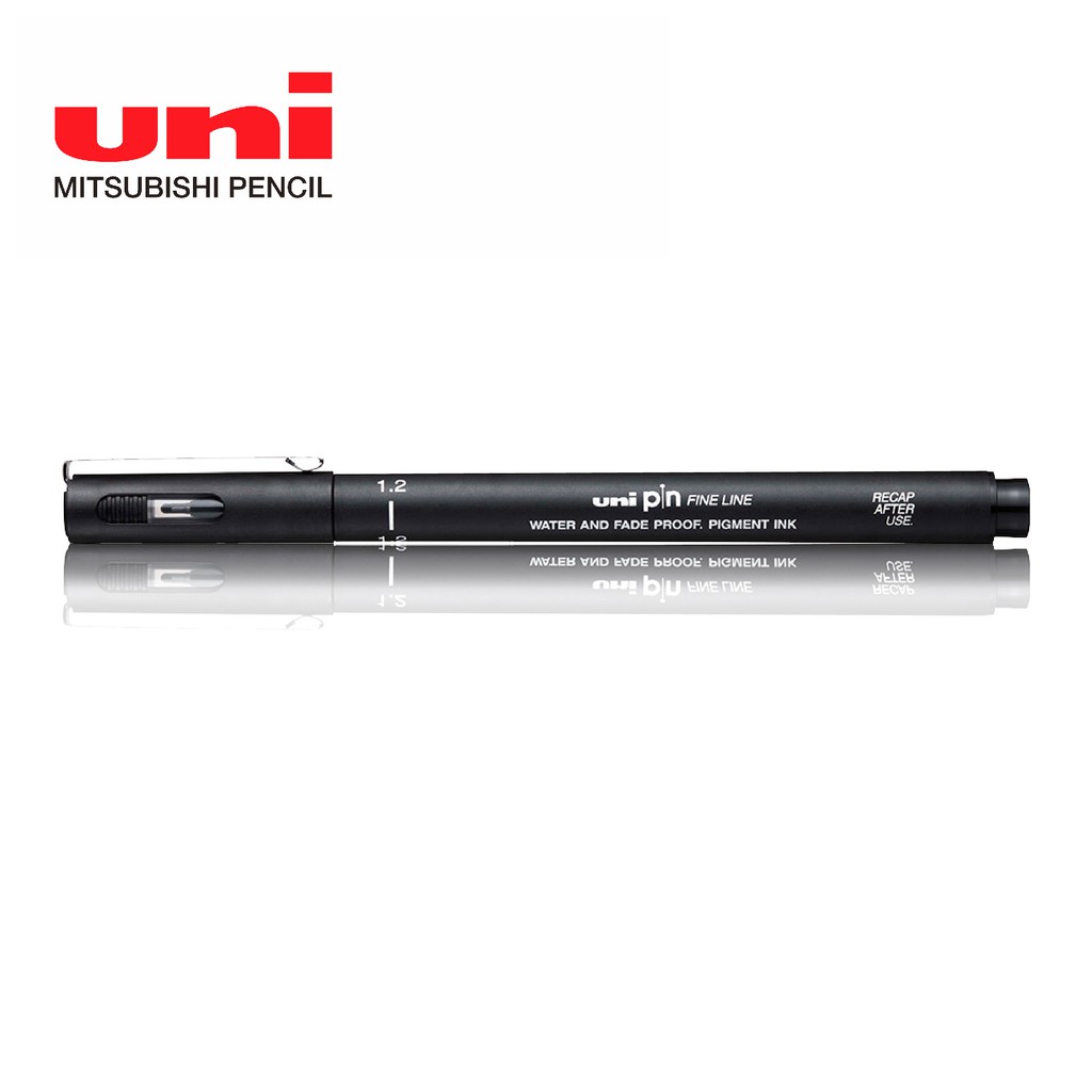 UniPIN Pigment Ink Fine Line Drawing Pen 0.03-1.2mm PIN-200 1 ชิ้น ...