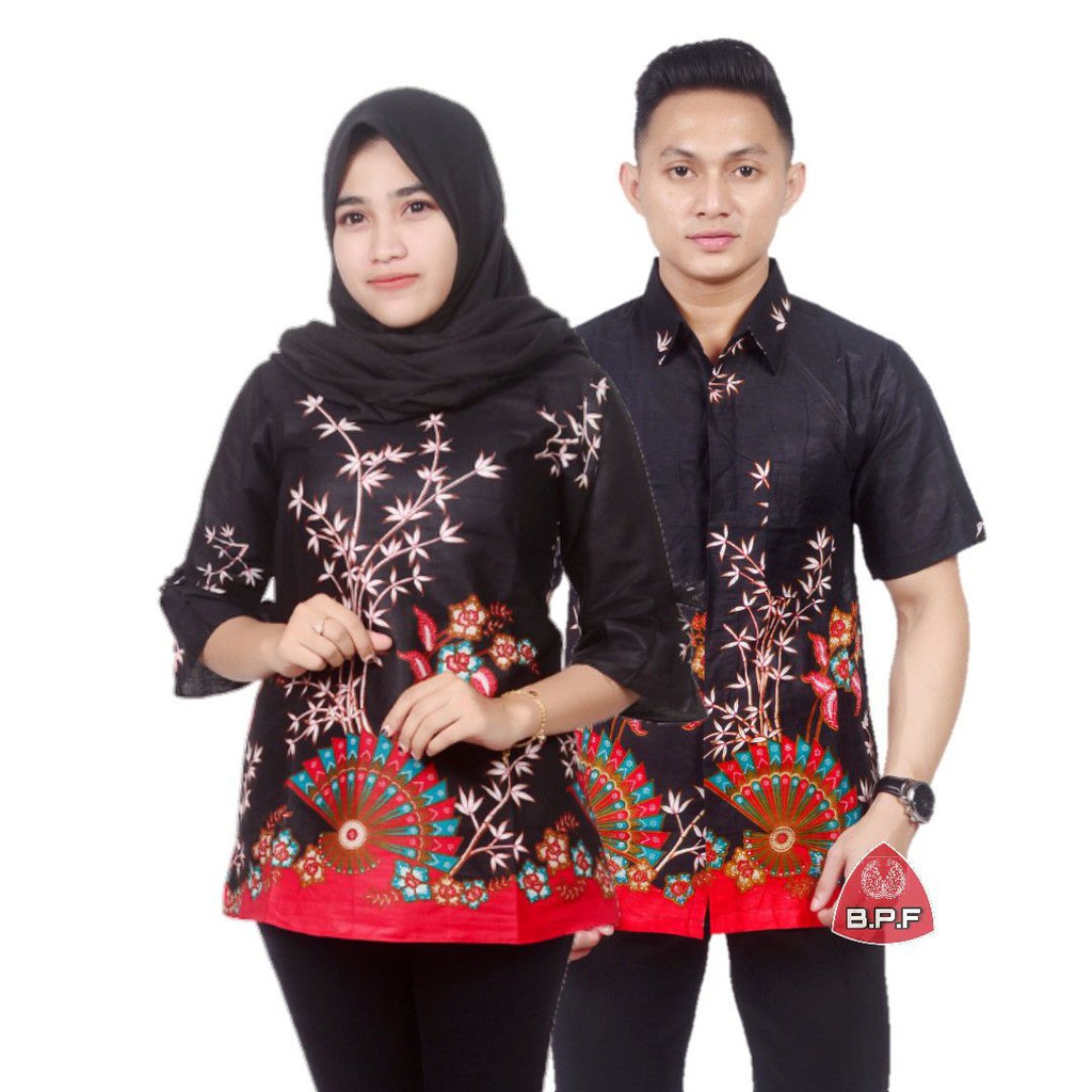 maura-couple-sania-ruffle-batik-couple-ori-dnt-guarantee-shopee-batik-couple