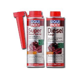 [โค้ด247FEBลด฿100]LIQUI MOLY น้ำยาล้างหัวฉีดดีเซล DIESEL PURGE ( รถเก่า/นานๆล้างที )/SUPER DIESEL/ COMMON RAIL ADDITIVE