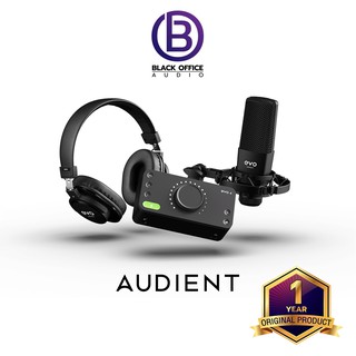 Audient EVO Start Recording Bundle ชุดออดิโออินเตอร์เฟส / ชุดบันทึกเสียง / ทำเพลง / Audio Interface (BlackOfficeAudio)