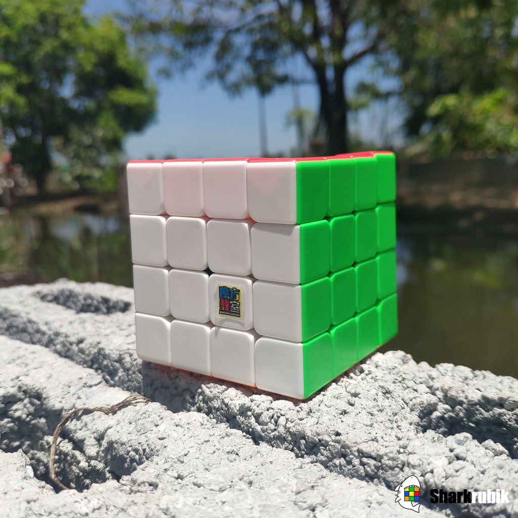 รูบิค-4x4-รูบิค-ของแท้-อย่างดี-rubik-4x4-rubiks-race-moyu-meilong-4x4-speed-cube-stickerless-4x4x4-magic-cube-sharkrubik