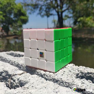 รูบิค 4x4 รูบิค ของแท้ อย่างดี rubik 4x4 rubiks race Moyu Meilong 4x4 Speed Cube stickerless 4x4x4 Magic Cube SharkRubik