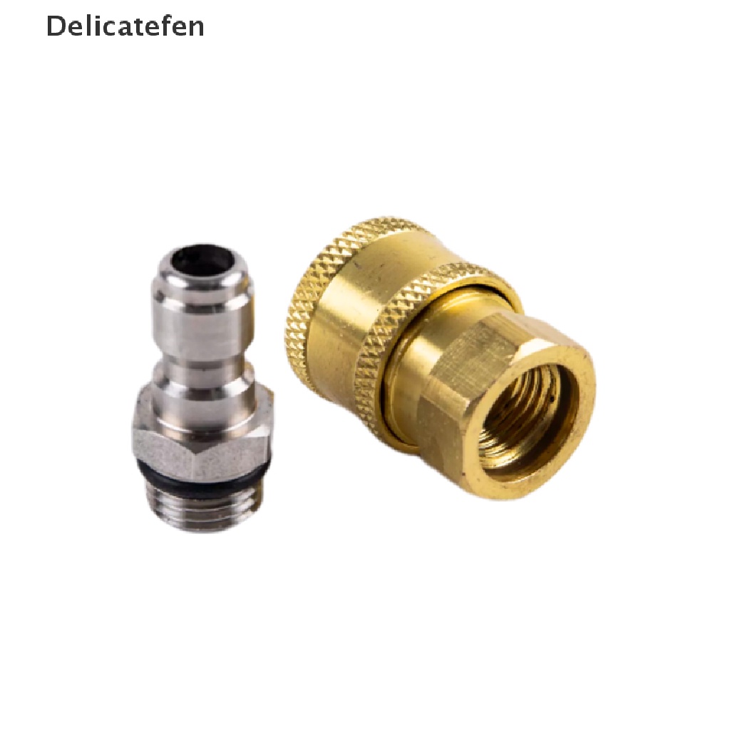 delicatefen-high-pressure-washer-connector-adapter-1-4-female-quick-connect-m14-1-5-thread-hot-sell