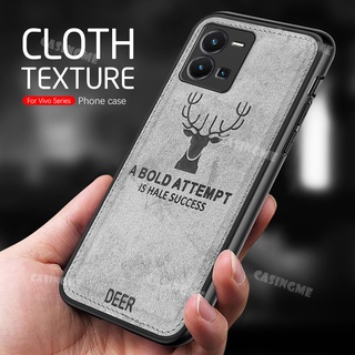 เคสมือถือ แบบนิ่ม ลายกวาง กันกระแทก สําหรับ Vivo Y35 Vivo Y35 V25 V25E Y16 Y22 Y22s Y 35 16 22 Pro 4G 5G