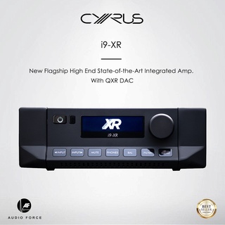 CYRUS i9-XR : New Flagship High End Stage-of-the-Art Integrated Amp. With QXR DAC