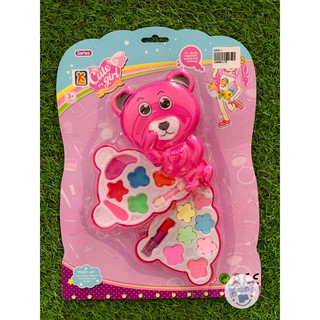 ของเล่นเด็ก ชุดแต่งหน้า สำหรับเด็ก รูปหมี ปลอดภัย สำหรับเด็ก ของเล่นแผง