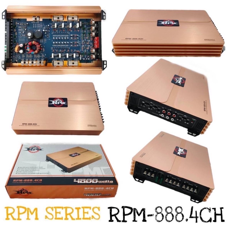 เพาเวอร์ขับเสียงกลาง-ab-4ch-เสียงดี-แรงๆ-รุ่น-rpm-888-4ch-4800w-เพาเวอร์ขับเสียงกลาง-เครื่องเสียงรถยนต์-เพาเวอร์แอมป์